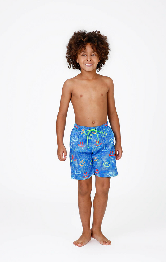 Bermuda Infantil Felipe Aqua Play - Siri Kids