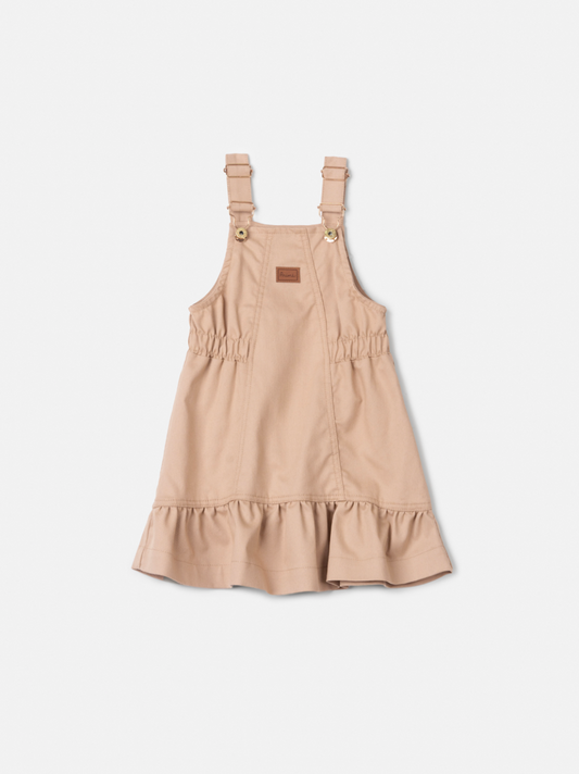 Salopete Infantil Sarja Bege - Animê