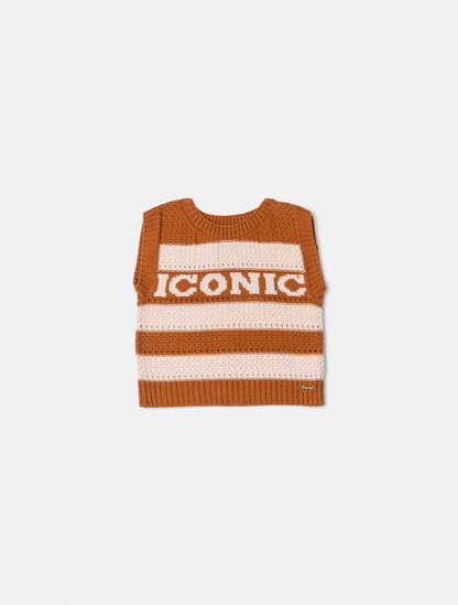 Colete Infantil Tricô Iconic - Animê