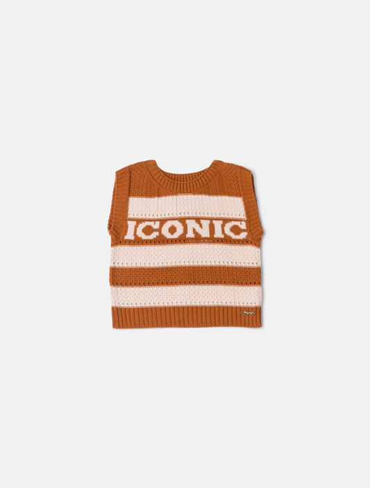 Colete Infantil Tricô Iconic - Animê
