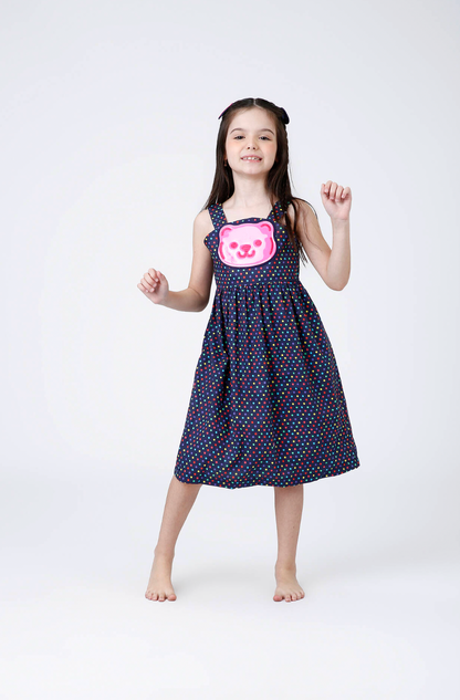 Vestido Infantil Manu Est. Gummy - Siri Kids
