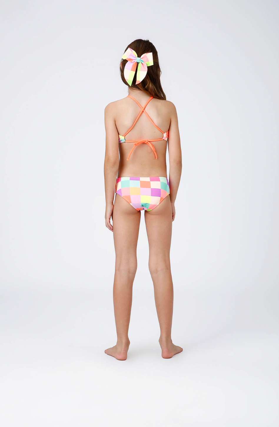 Biquíni Infantil Cropped Tamires Est. Picolé - Siri Kids