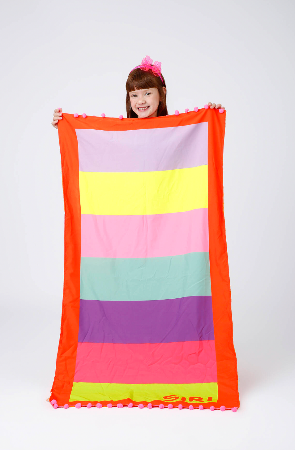 Toalha Infantil Est. Picolé com Bolsa - Siri Kids