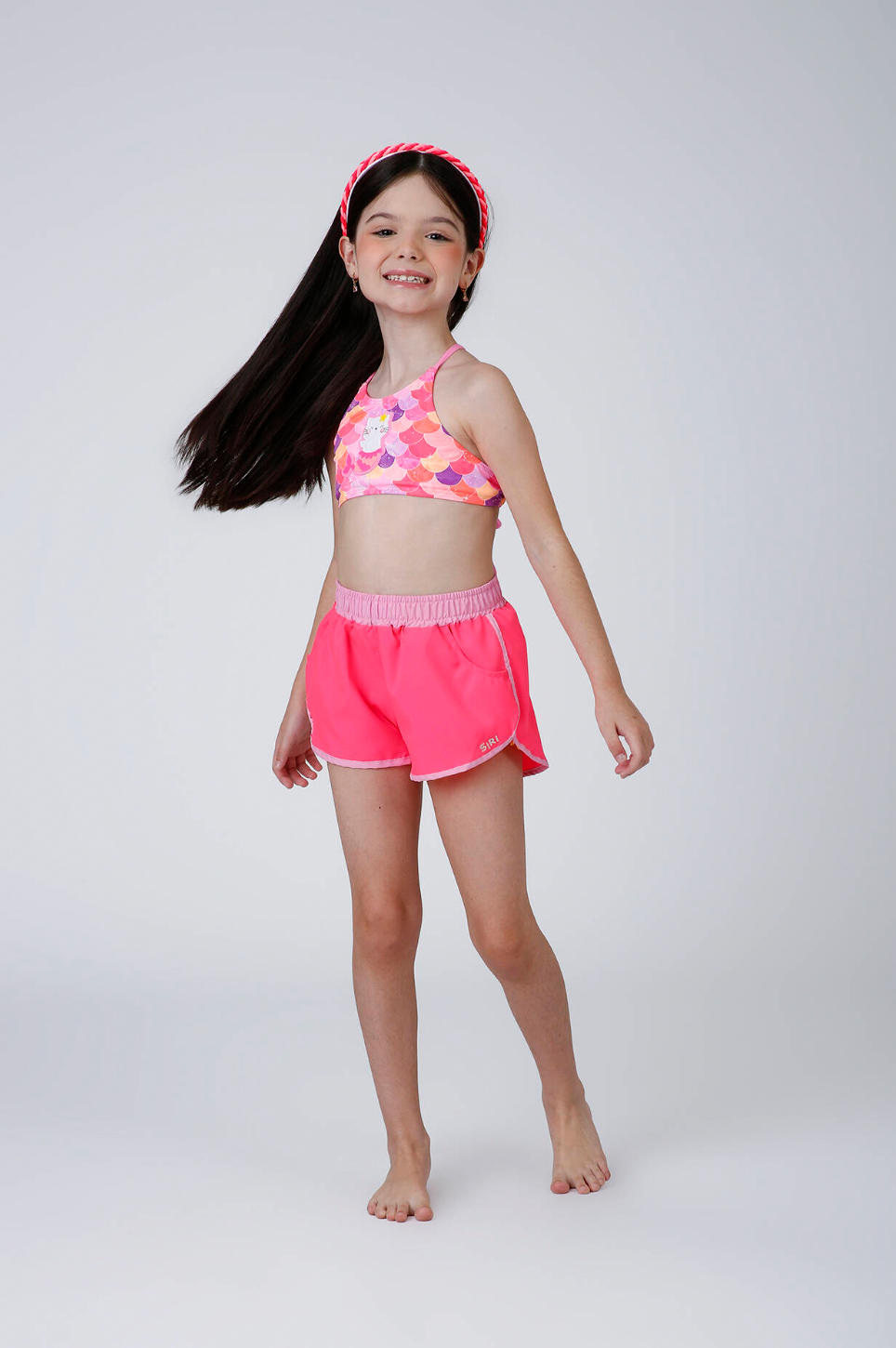 Biquíni Infantil Cropped Tammy Est Catfish - Siri Kids