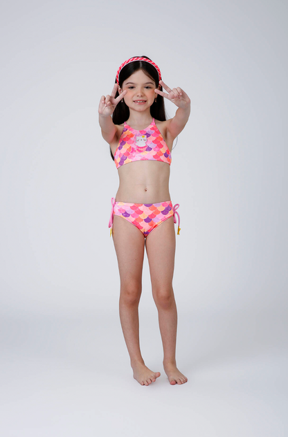 Biquíni Infantil Cropped Tammy Est Catfish - Siri Kids