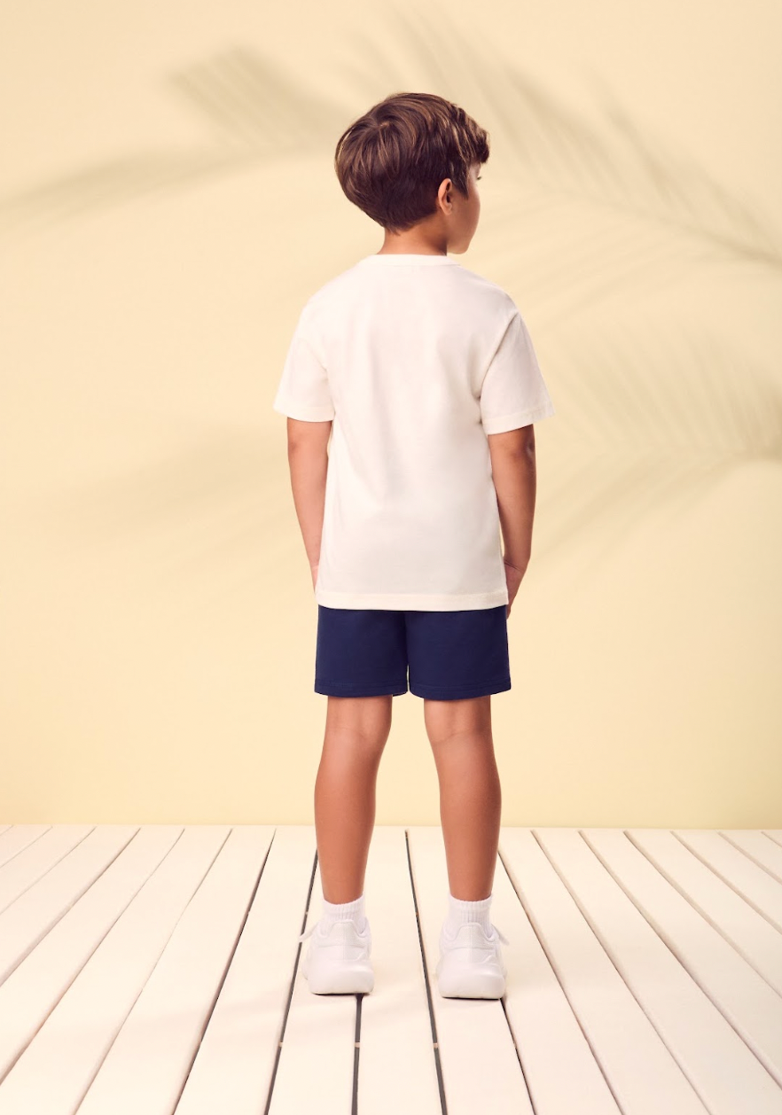 Conjunto Infantil T - Shirt Mickey Mouse e Bermuda - Youccie