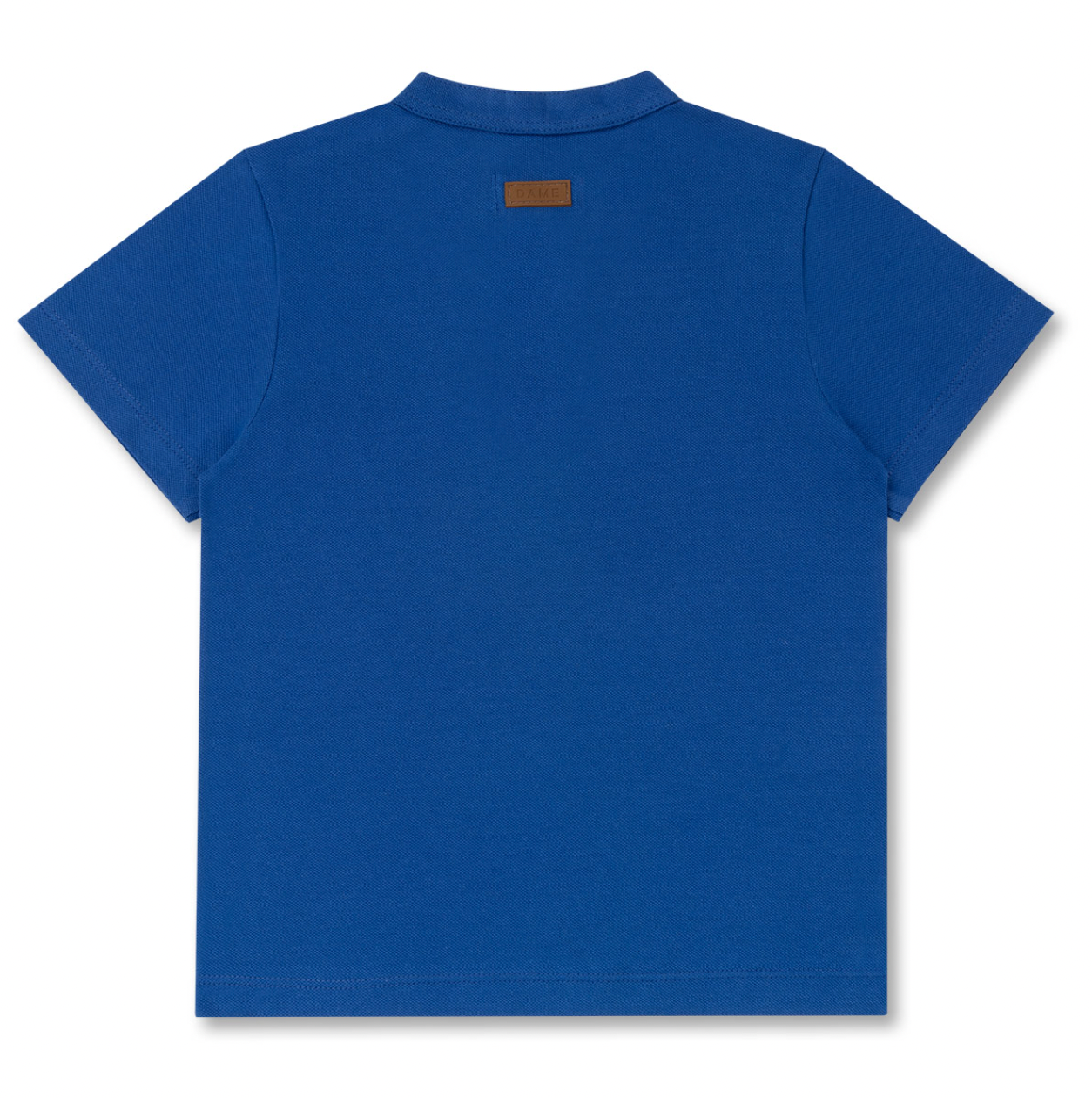 Polo Infantil Piquet Teddy Fofo Azul Klein - Dame