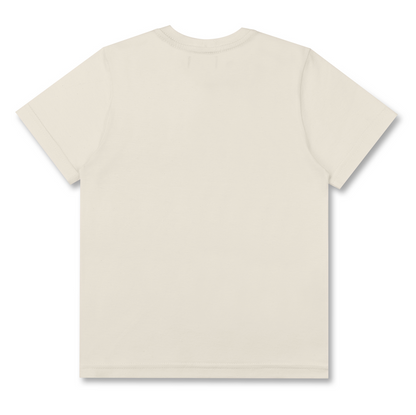 Camiseta Infantil Algodão Off White Teddy Chapéu - Dame