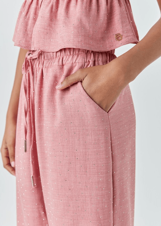 Conjunto Alfaiataria Rosa Antigo - Two In - Gracia