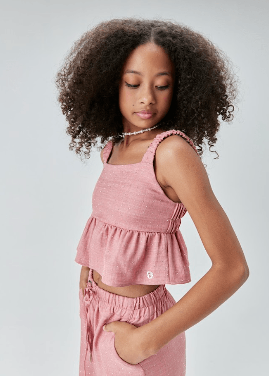 Conjunto Alfaiataria Rosa Antigo - Two In - Gracia