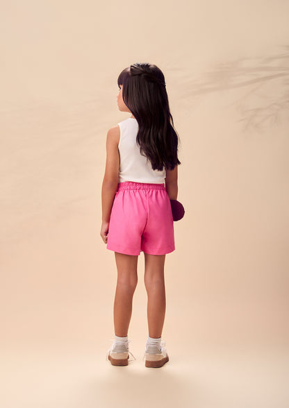 Conjunto Infantil Blusa e Shorts Saia Minnie Mouse - Animê