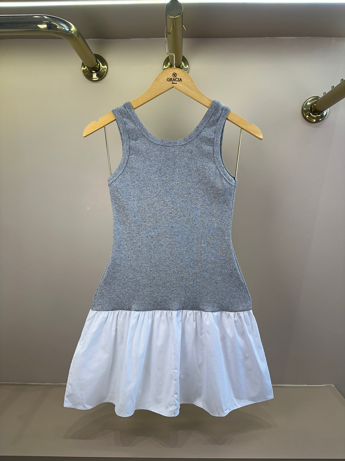 Vestido Teen Biocolor Saia Branca - Vanilla Cream
