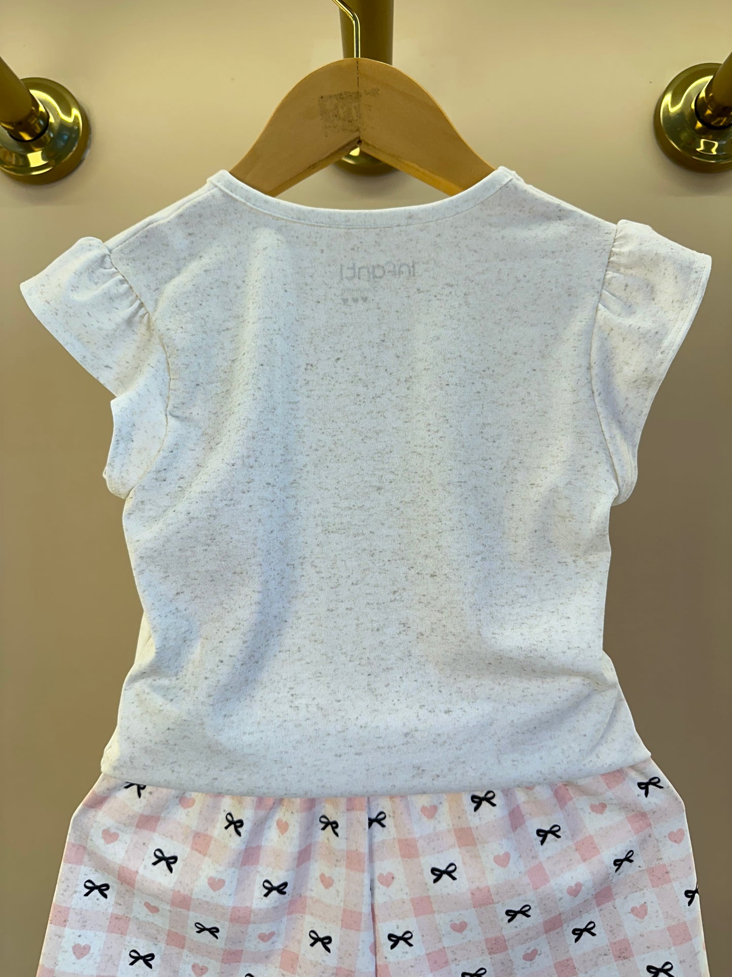 Pijama Infantil Blusa York Dream e Shorts Lacinhos - Infanti