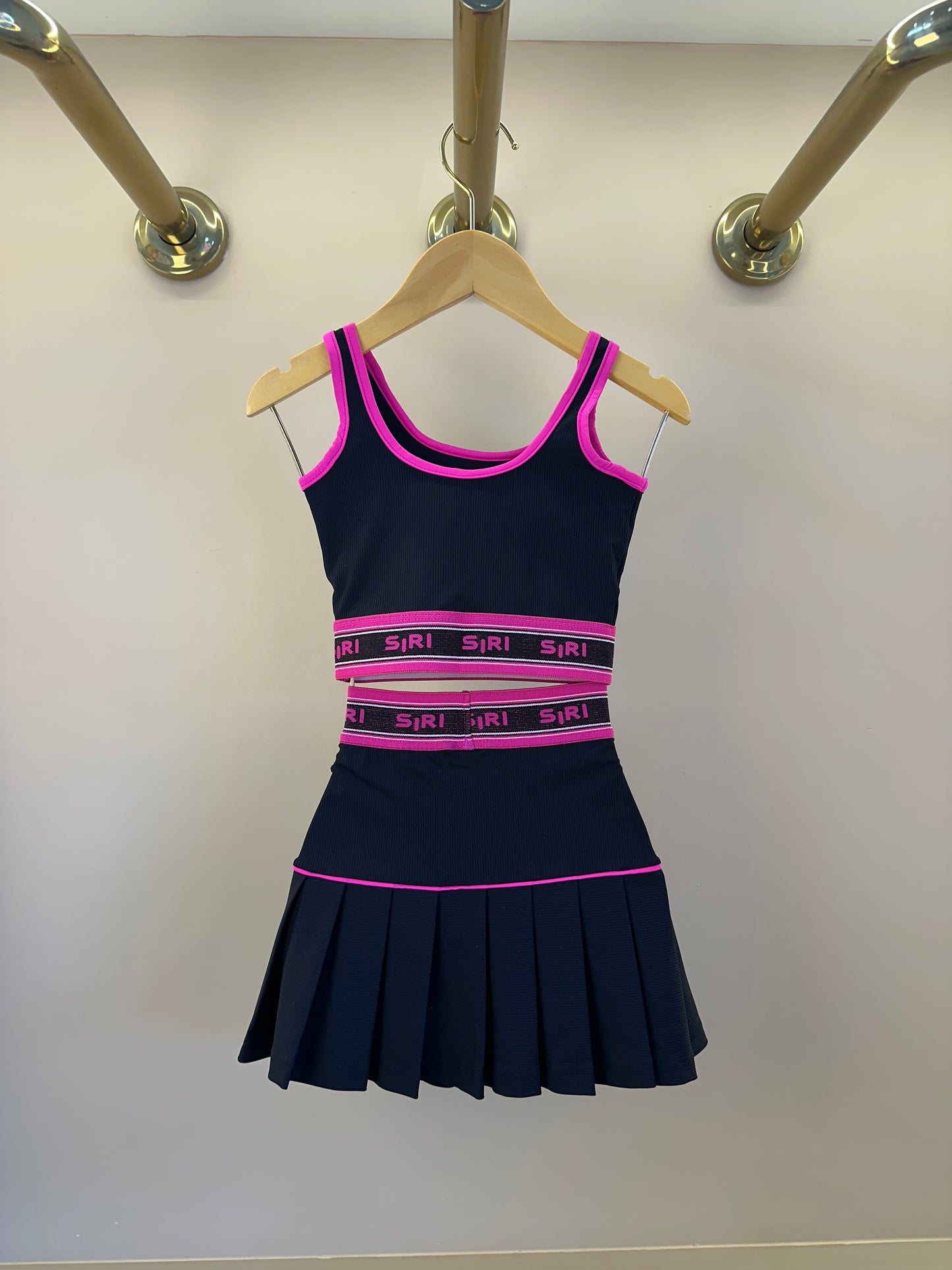 Conjunto Infantil Cropped Bia Balance e Saia Infantil Bia Balance Diversão - Siri Sport