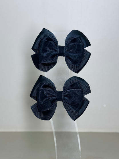Laço Special Organza Liso Preto - Gracia