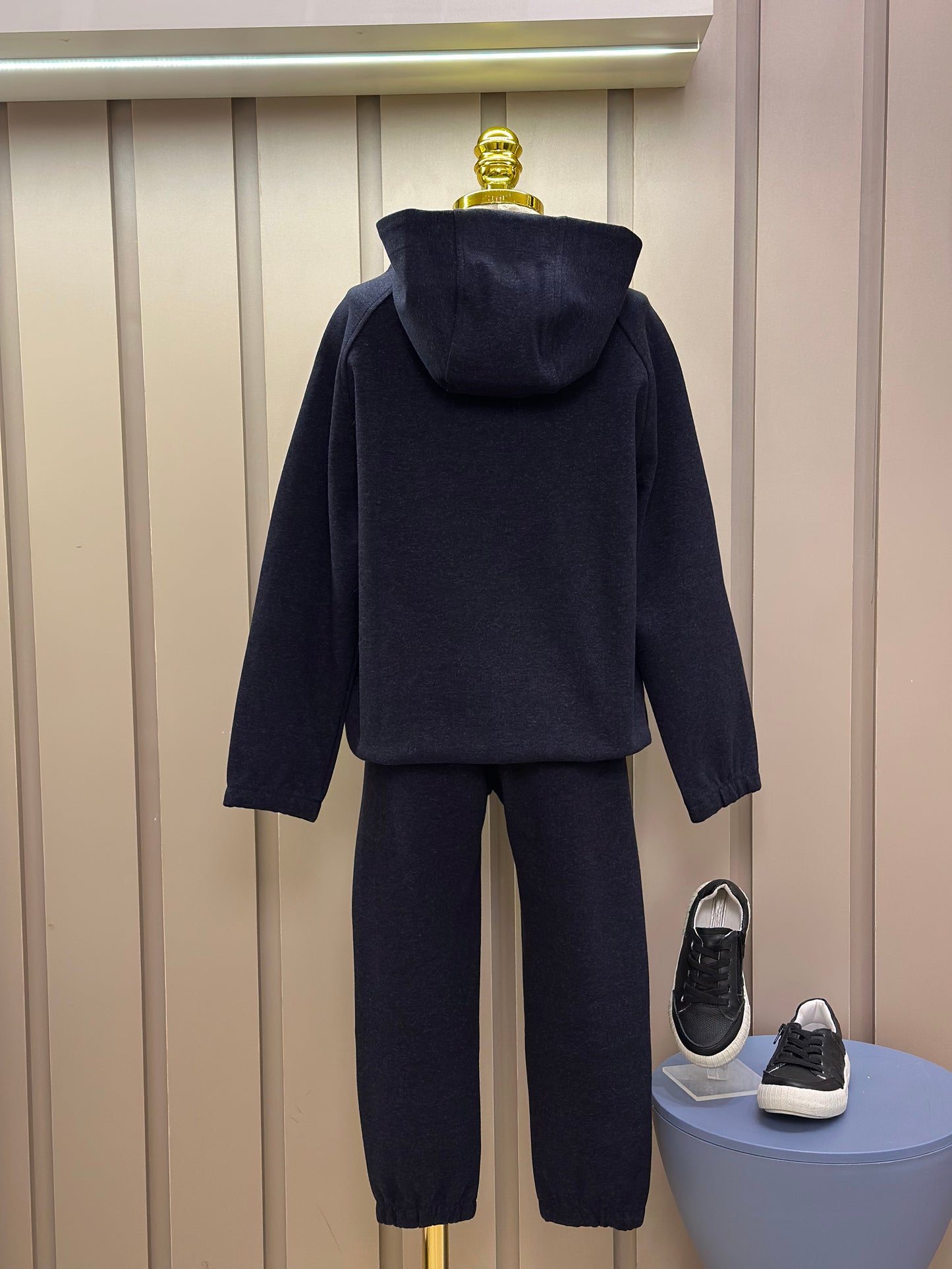 Conjunto Infantil Blusa e Calça Ponto Roma Teddy Beatles Profundo - Dame
