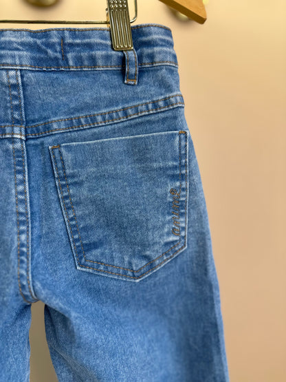 Calça Jeans Infantil Mini-Joia Morango - Animê