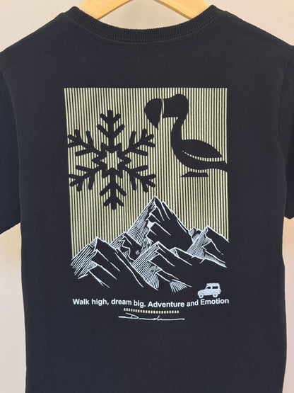 Camiseta Infantil Algodão Walk High - Dudes