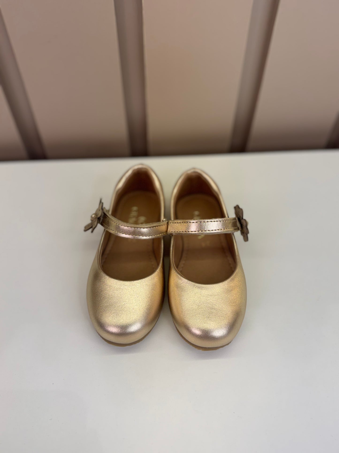 Sapatilha Infantil Heloísa Dourada - Gracia