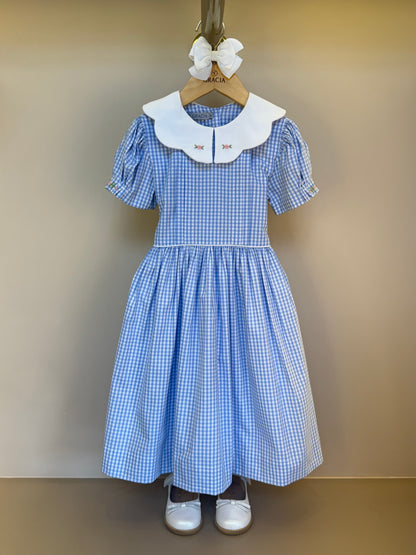 Vestido Infantil Bella Azul - Gracia