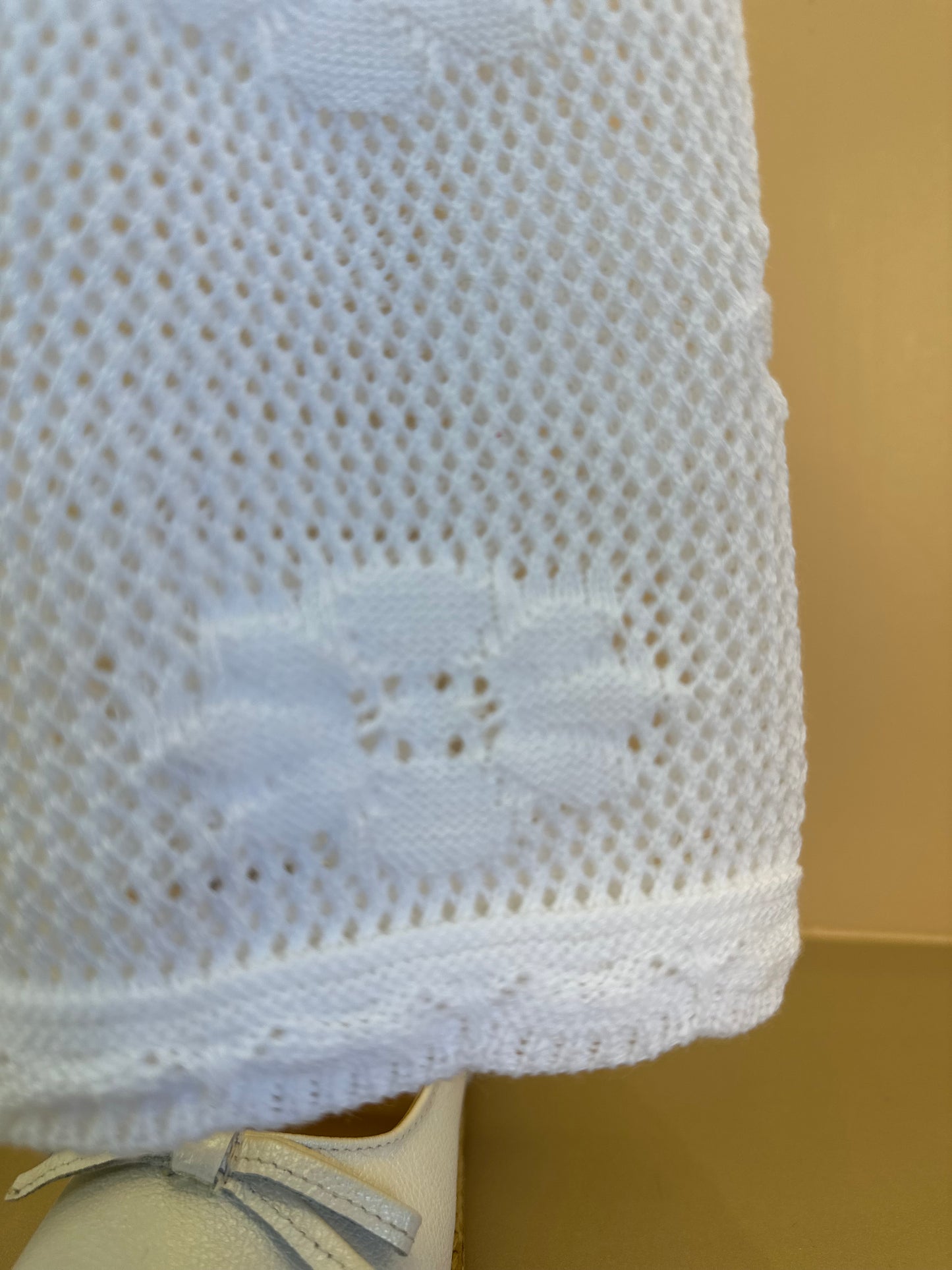 Calça Infantil Tricot Ponto Rendado Flores - Pituchinhus