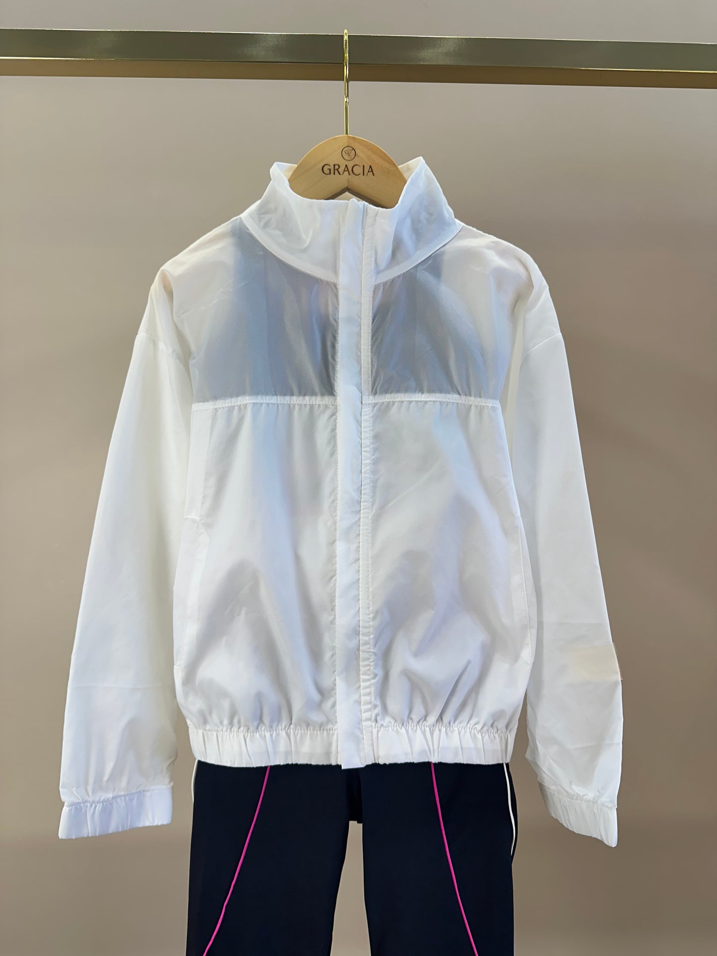 Conjunto Infantil Corta Vento Dani Tecnology e Legging Fuseau Lara Maxxi Diversão - Siri Sport