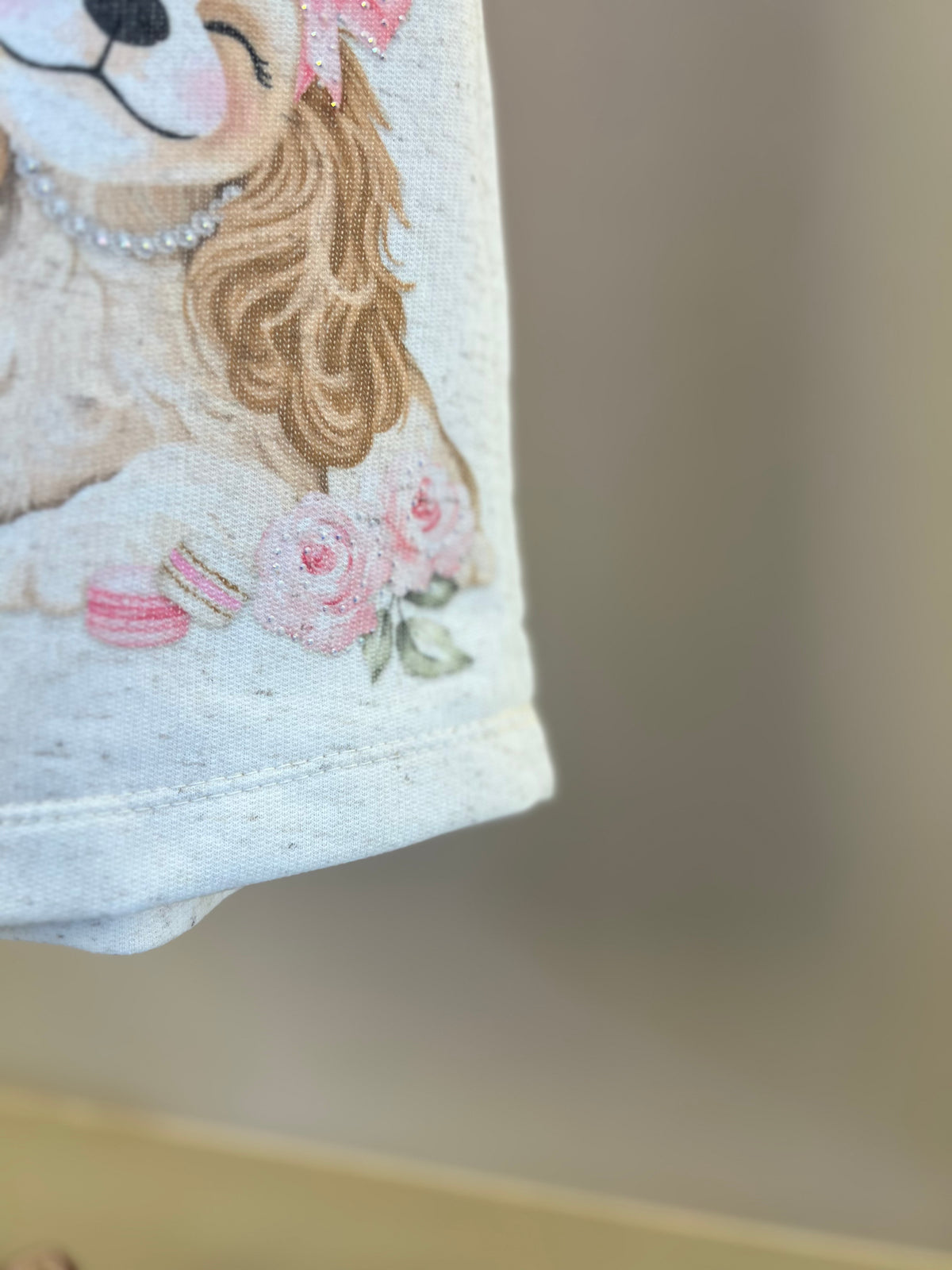 Salopete Infantil Estampada Ursa e Blusa Vermelha - Infanti