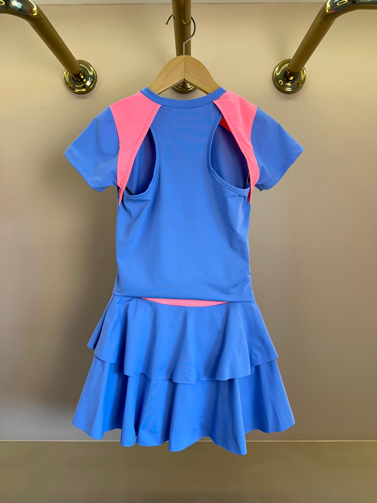 Conjunto Infantil Blusa Laila Chloe e Saia Laila Chloe Dança - Siri Sport