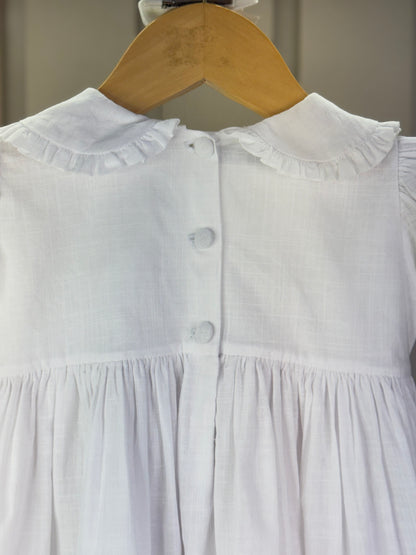 Vestido Bebê Daniela Branco - Gracia