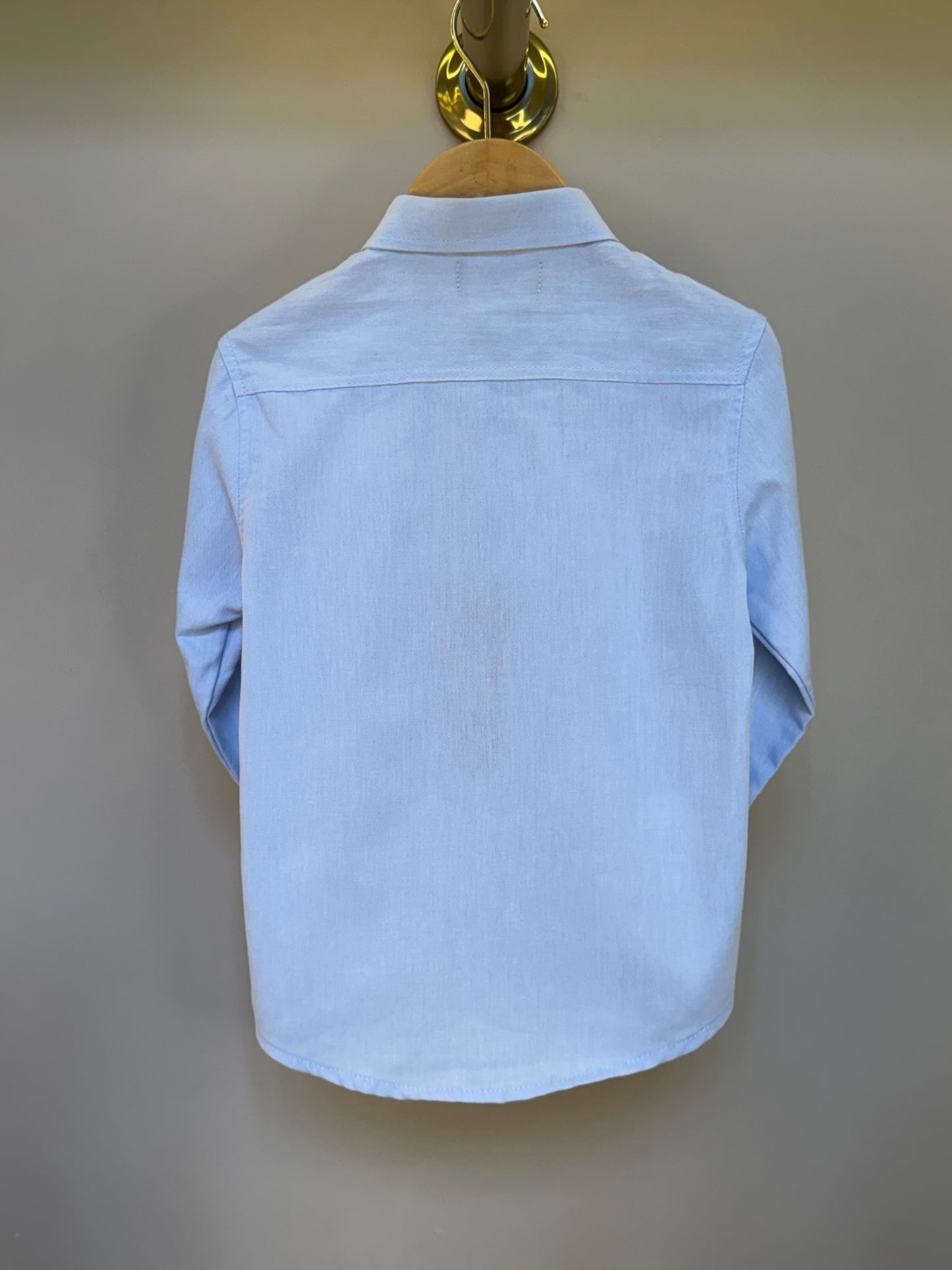 Camisa Tricoline Azul - Dame