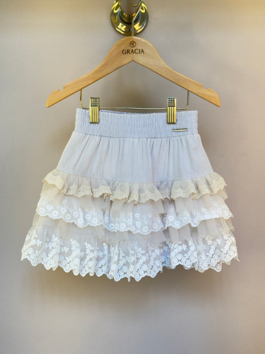 Saia-shorts Infantil Conceito Mix de Babados - Pituchinhus