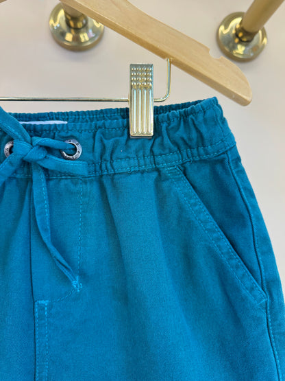 Short Infantil Mini Elástico Light Azul Petróleo - Reserva Mini