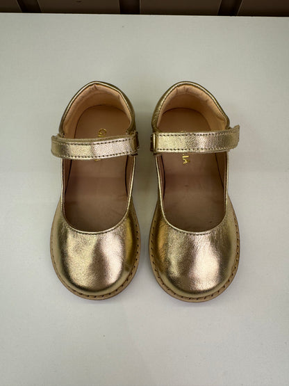 Sapatilha Infantil Mariah Retrô Dourada - Gracia