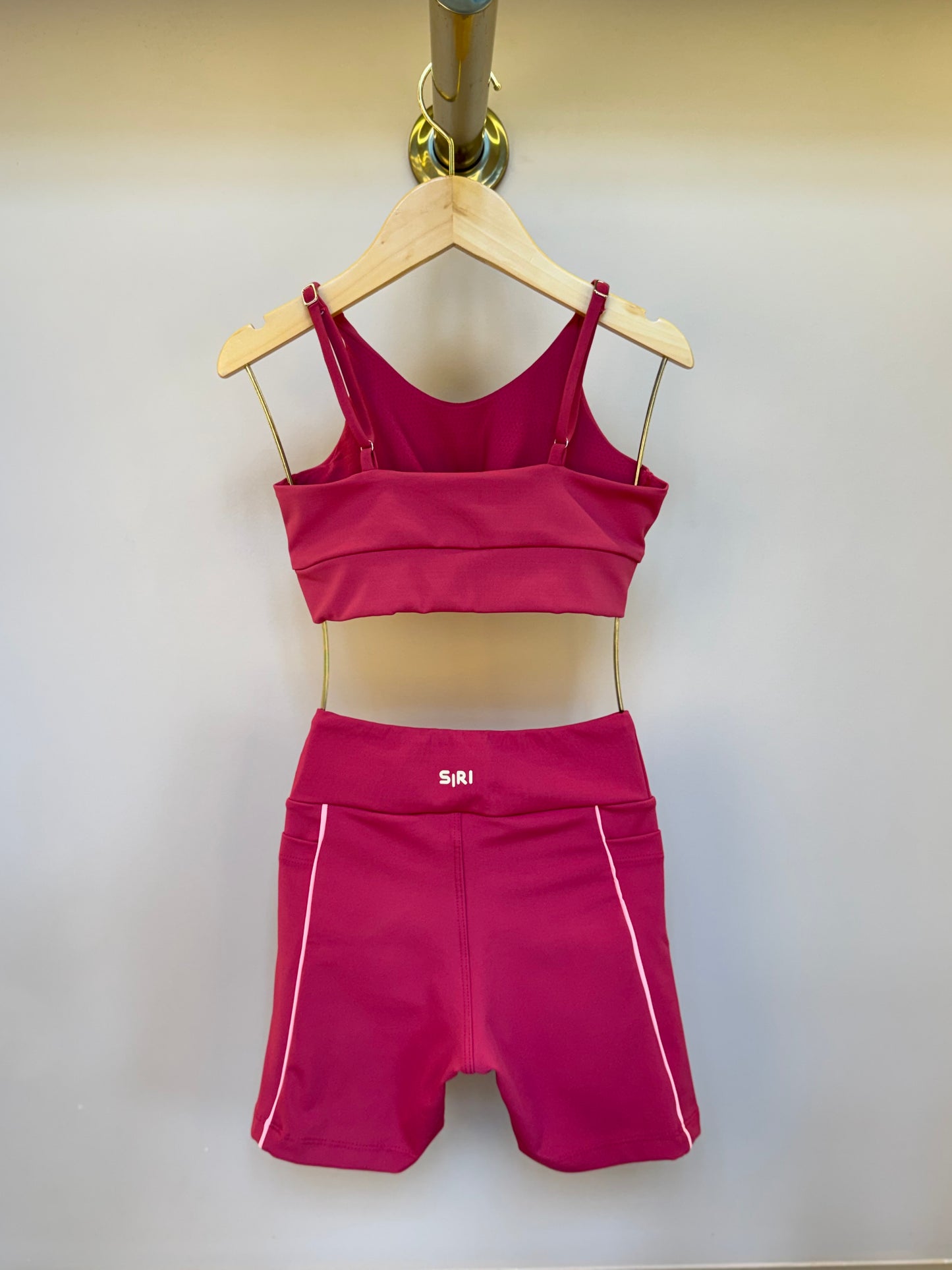 Conjunto Infantil Top Sara Nagoya Brincadeira Romã e Bermuda  Isis Brincadeira Romã - Siri Sport