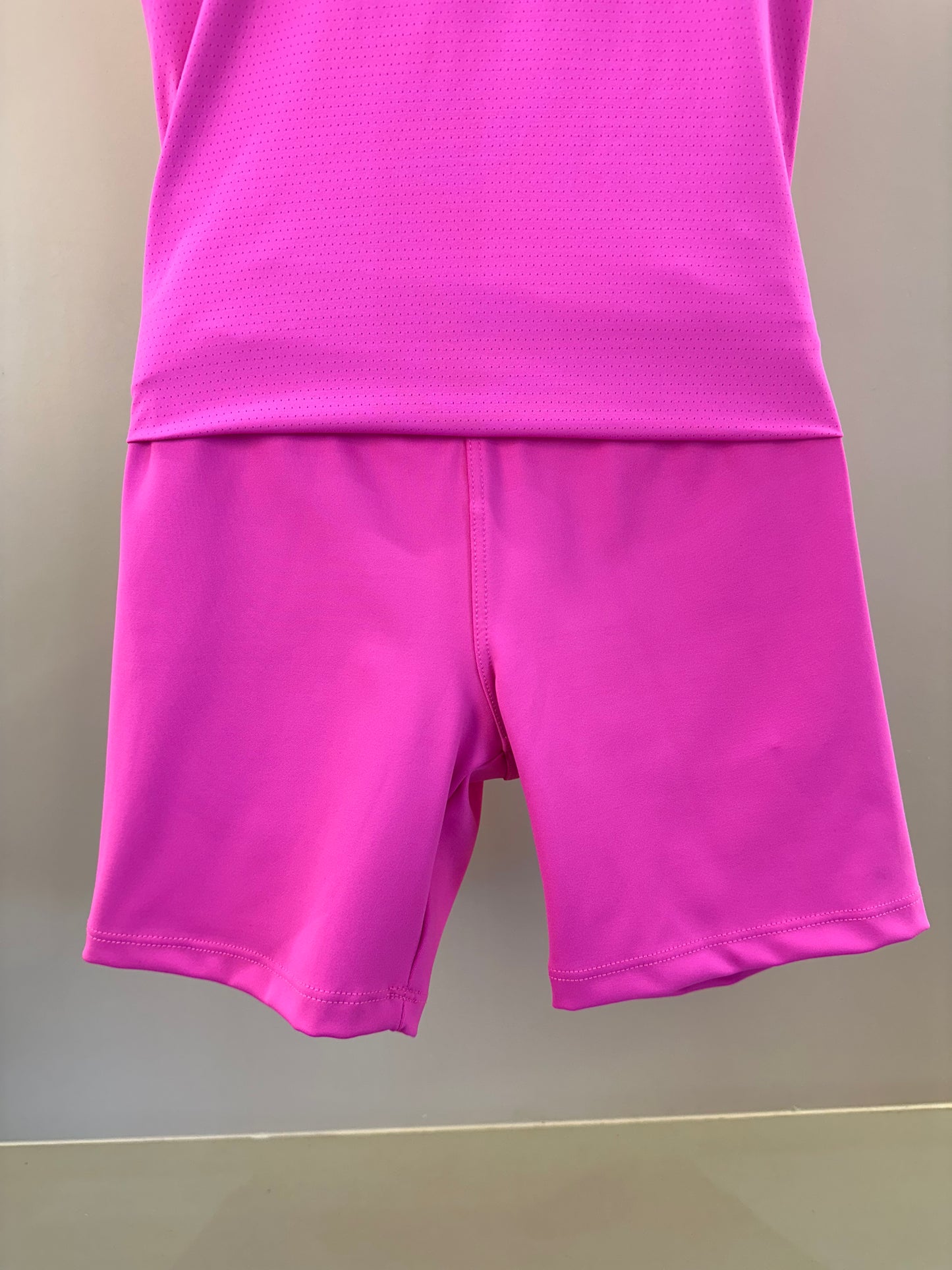 Conjunto Infantil Blusa Lívia Dry e Shorts Basic Six Badminton - Siri Sport