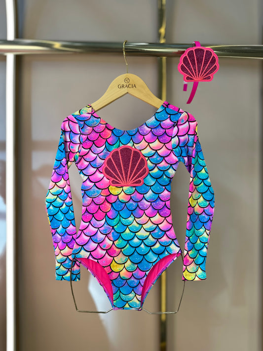 Maiô Infantil Fernanda Mermaid - Siri Kids