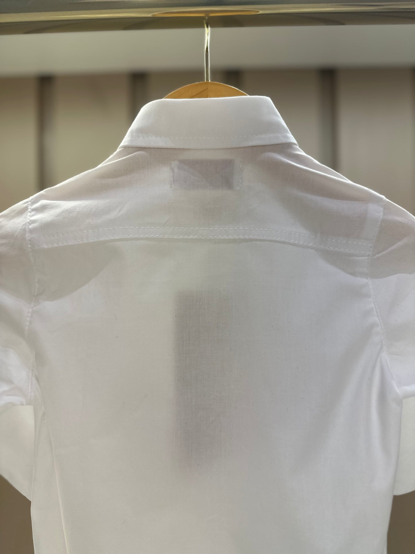 Camisa-body Bebê Algodão ML Branco - Dame