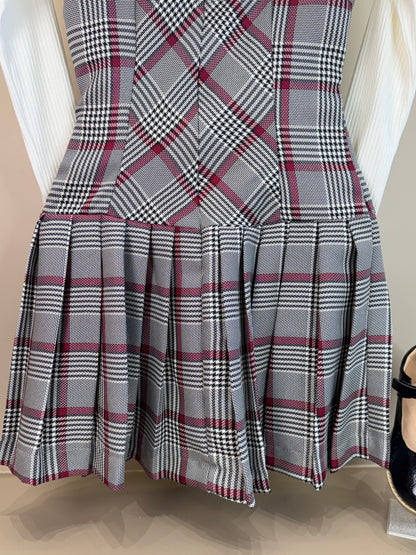 Vestido Teen Alfaiataria Com Blusa Detalhe Botões - Two In