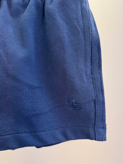 Shorts Infantil Piquet Cordão Marinho - Dudes