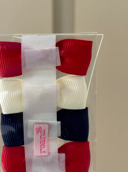 Lacinhos Bebê 3 Pares Cola Laços Marinheira - Roana