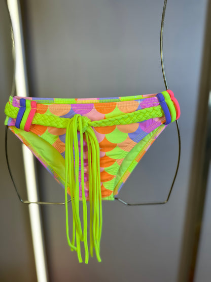 Biquíni Infantil Faixinha Fernanda Sereia Candy - Siri Kids