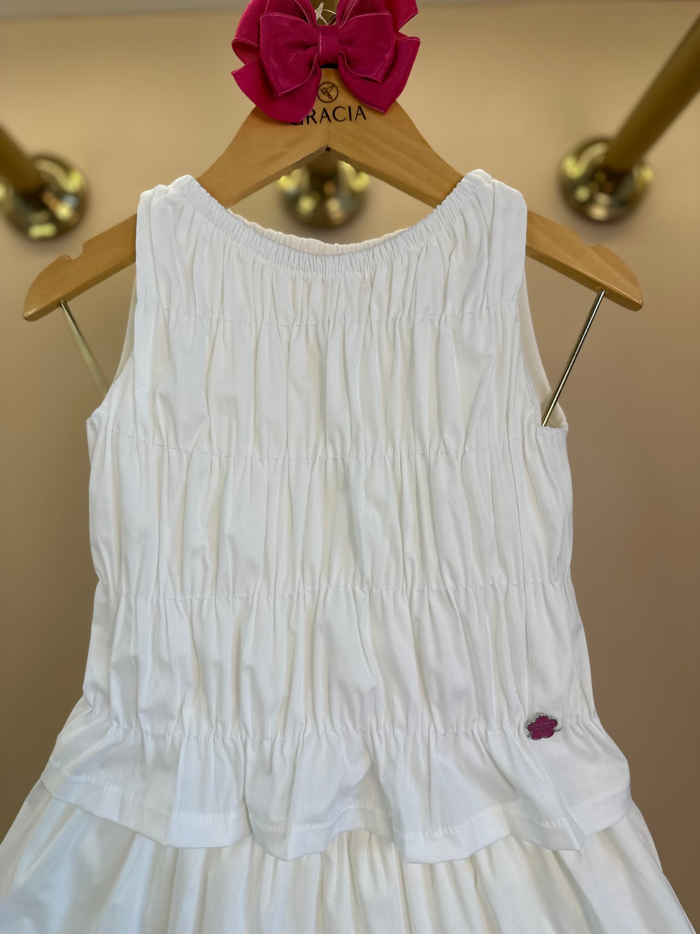 Conjunto Infantil Blusa e Saia Algodão Petit Cerejas - Momi