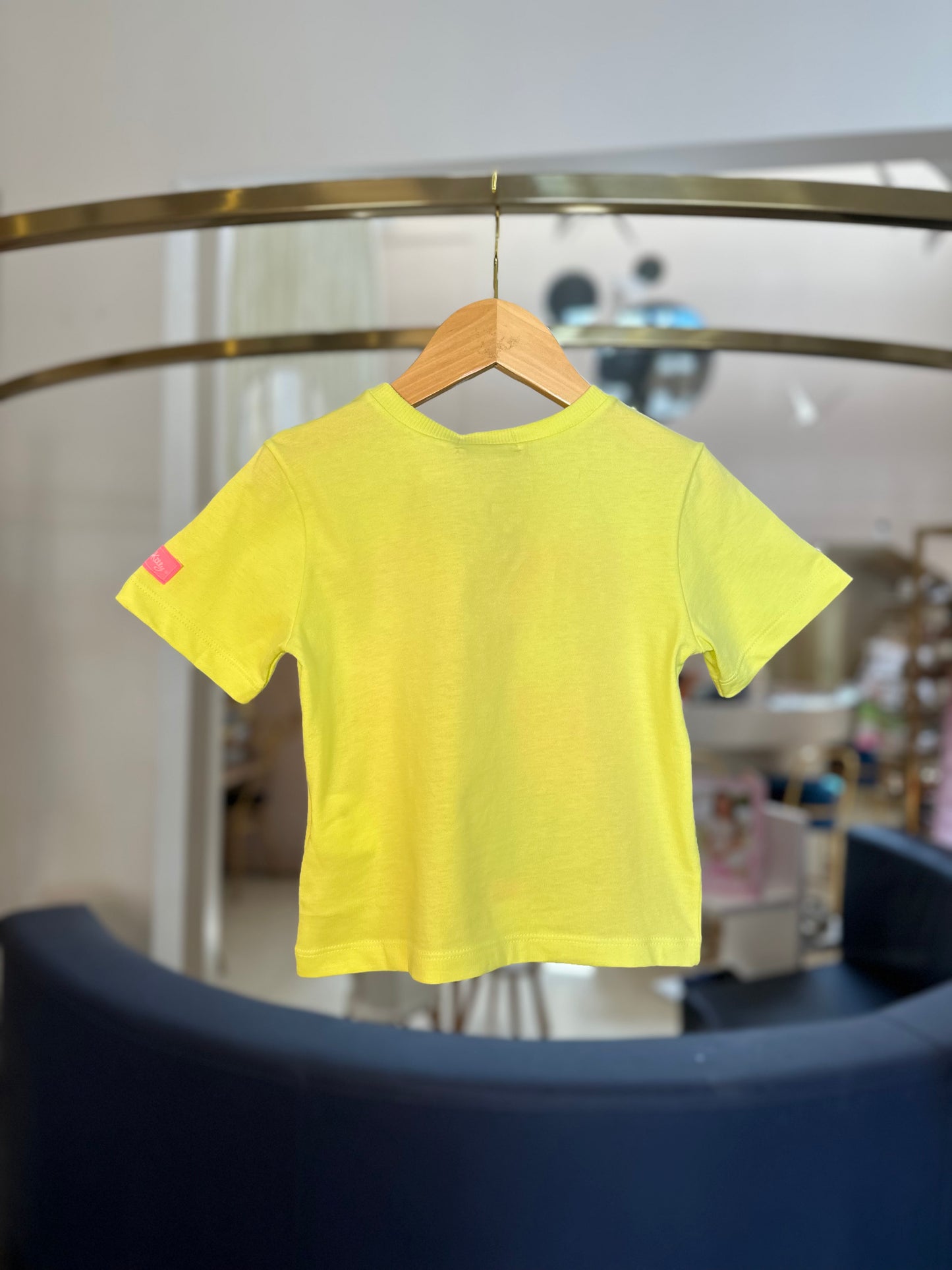 Blusa Infantil Hello Kitty Carro Verde Melão - Momi