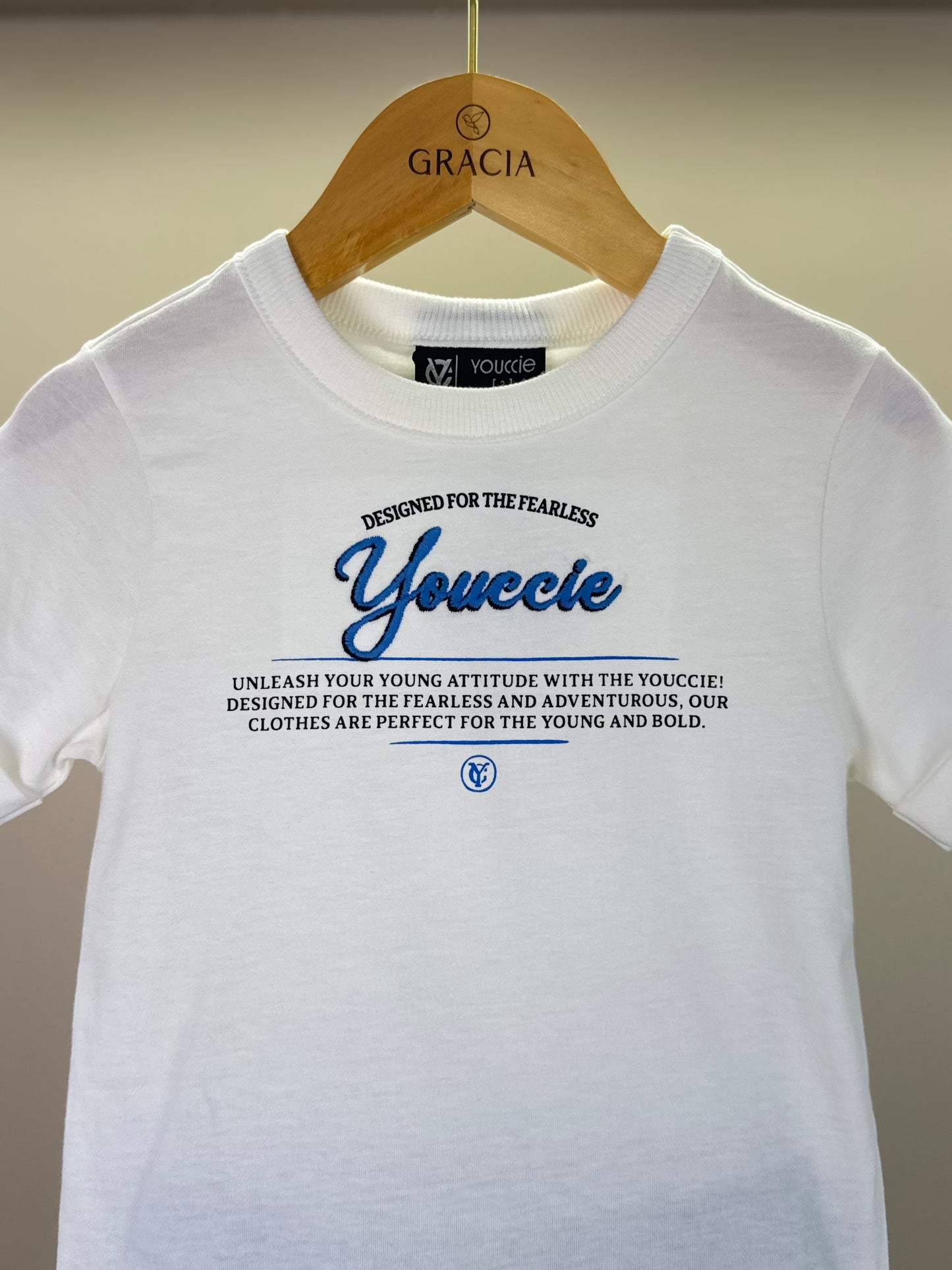 Conjunto Infantil T-Shirt e Bermuda Jeans - Youccie