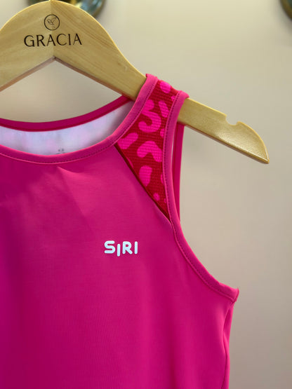 Conjunto Infantil Regata e Saia Carol Oncinha Pink - Siri Sport
