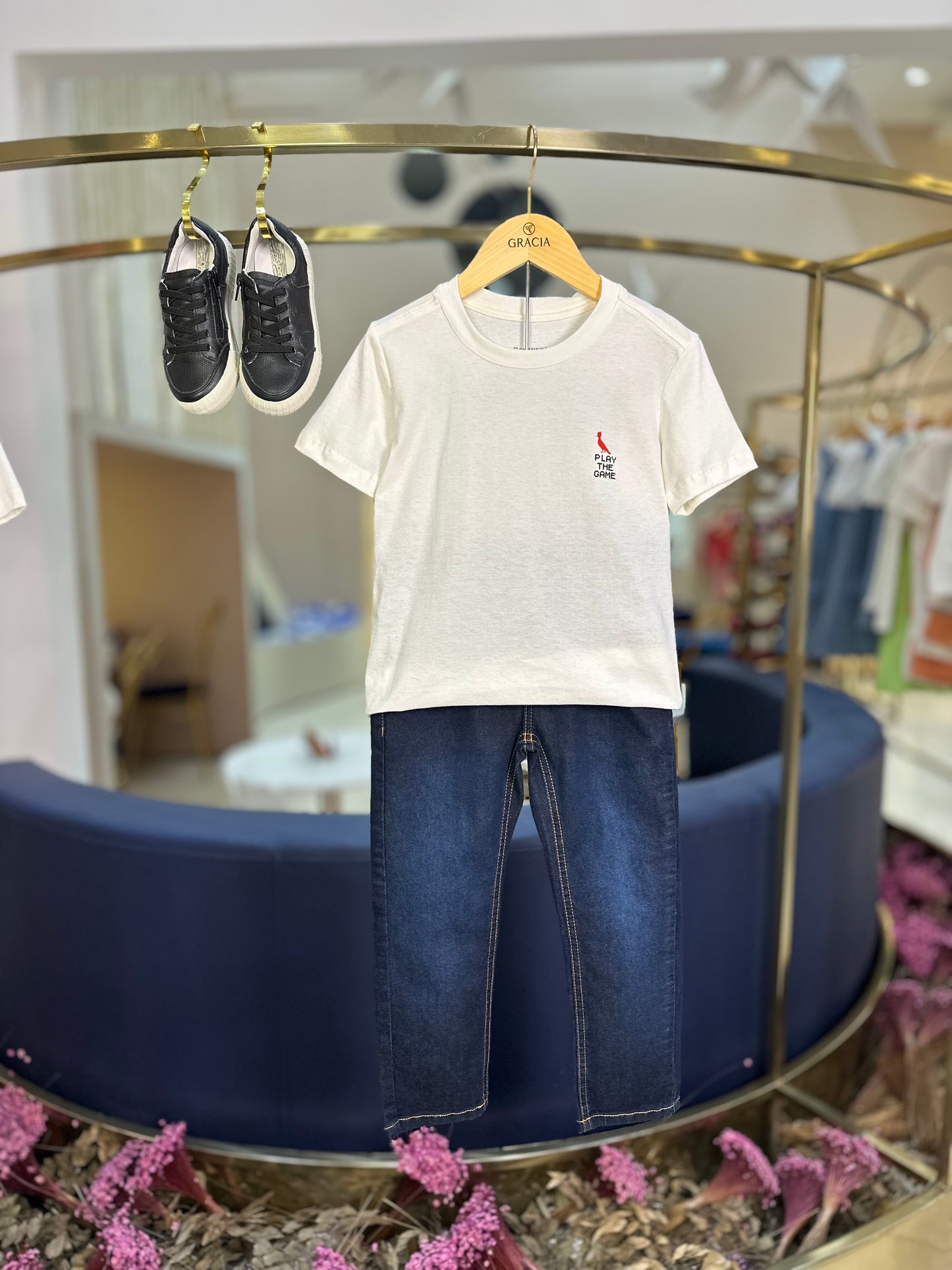 Calça Jeans Infantil Indigo Blue - Reserva Mini