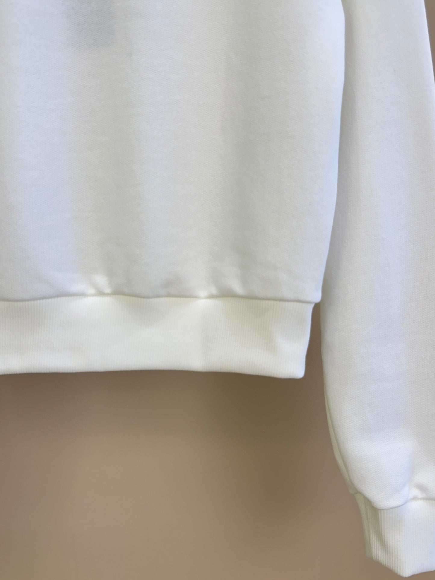 Blusa Moletom Teen Ursinha College Off White - Two In