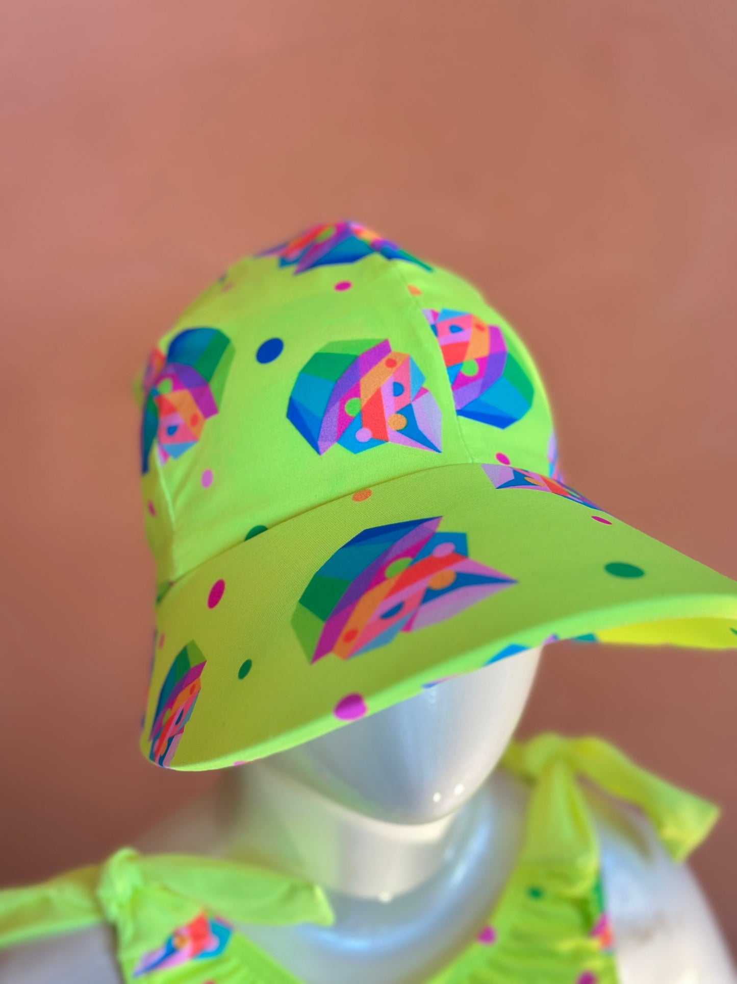 Viseira Infantil Proteção UV Malu Cupcake - Siri Kids