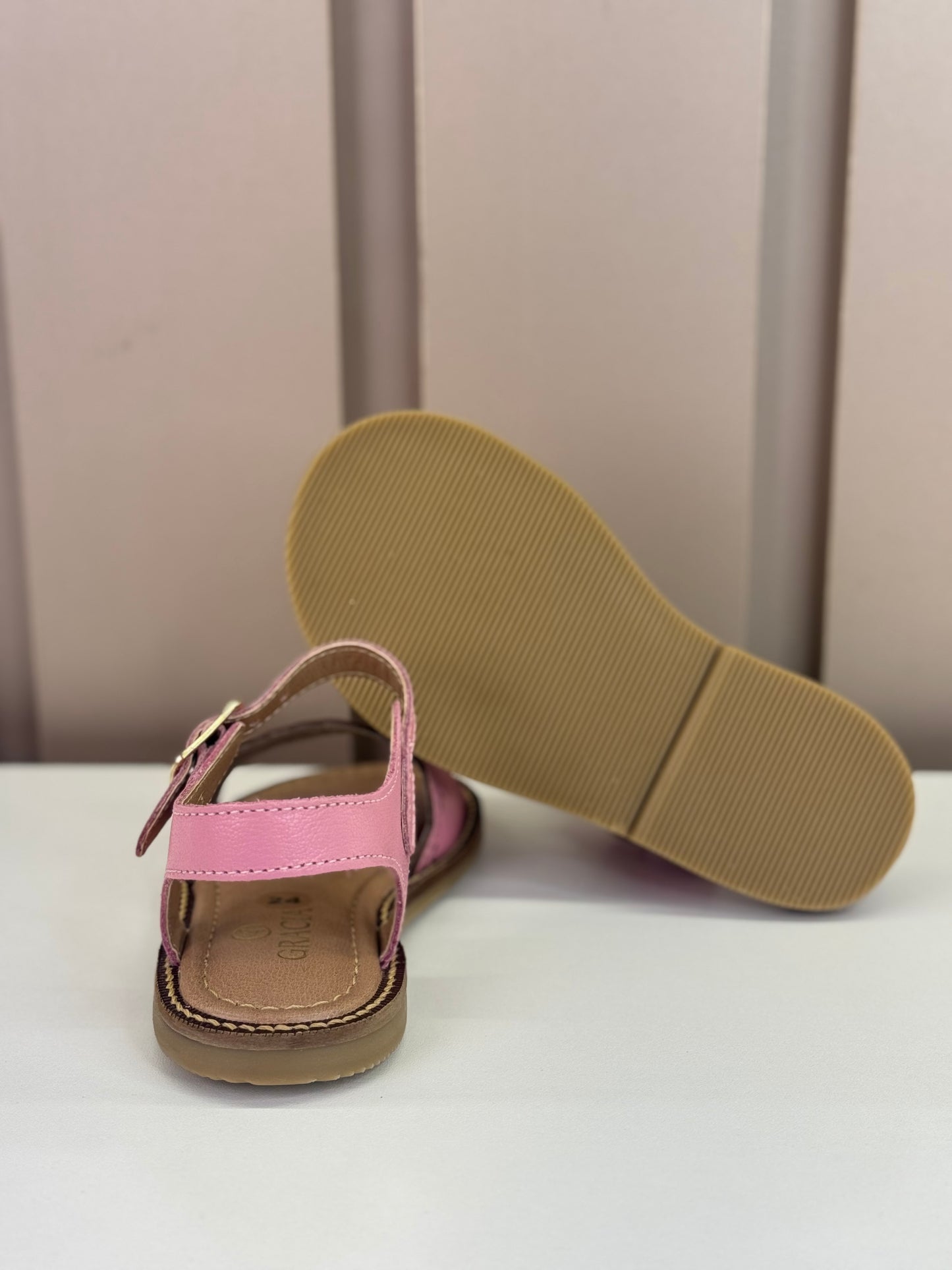 Sandália Infantil Zoe Rosa - Gracia