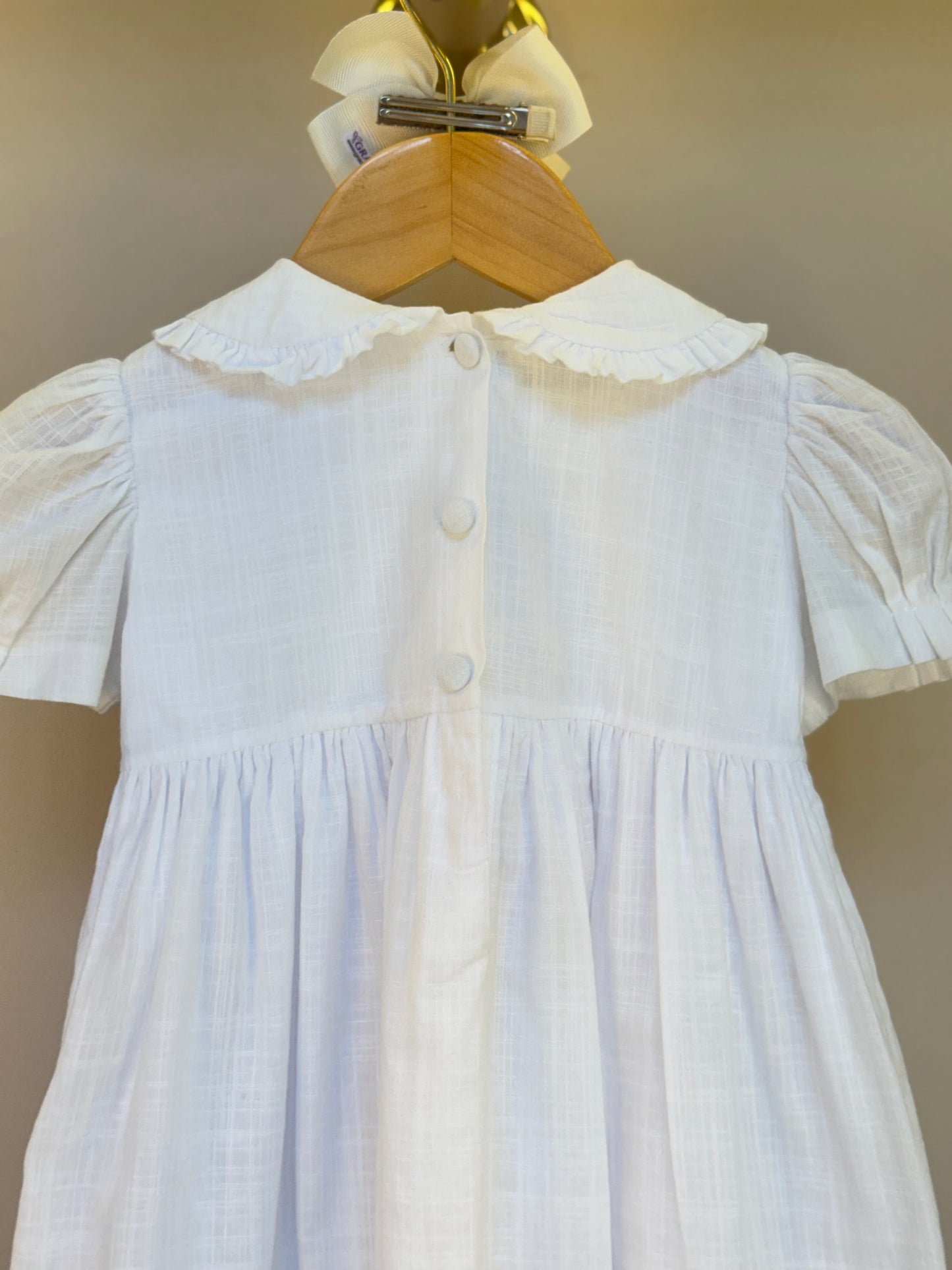 Vestido Infantil Daniela Branco - Gracia